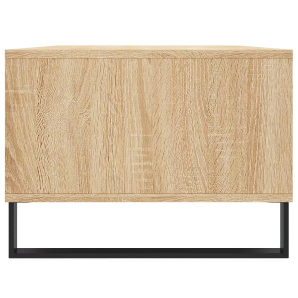 vidaXL Τραπεζάκι Σαλονιού Sonoma Δρυς 90x50x36,5 εκ. Επεξεργασμ. Ξύλο