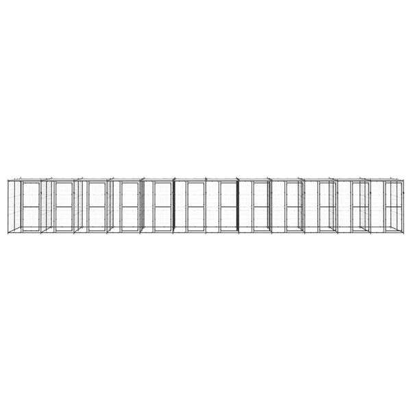 vidaXL &Kappa;&lambda;&omicron;&upsilon;&beta;ί &Sigma;&kappa;ύ&lambda;&omicron;&upsilon; &Epsilon;&xi;&omega;&tau;. &Chi;ώ&rho;&omicron;&upsilon; &mu;&epsilon; &Sigma;&tau;έ&gamma;&alpha;&sigma;&tau;&rho;&omicron; 29,04 &mu;&sup2; &alpha;&pi;ό &Alpha;&tau;&sigma;ά&lambda;&iota;