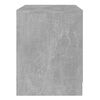 vidaXL Κομοδίνο Γκρι Σκυροδέματος 45 x 34,5 x 44,5 εκ. από Μοριοσανίδα