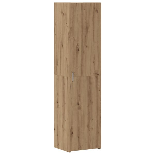 vidaXL Highboard artisan δρυς 45 x 42.5 x 185 εκ. Επεξεργασμένο ξύλο