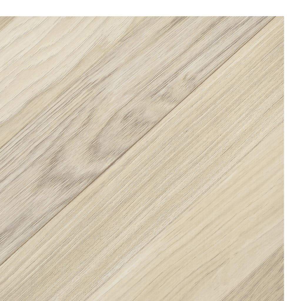 vidaXL Δάπεδο Αυτοκόλλητο Ριγέ Μπεζ 55 τεμ. 5,11 μ² από PVC