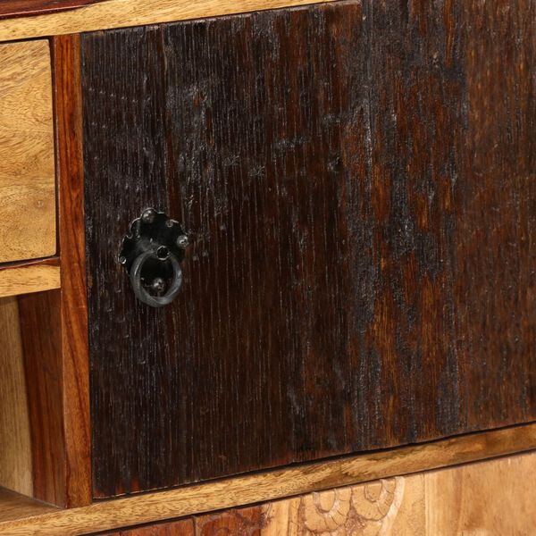 vidaXL Ντουλάπι 115 x 30 x 80 εκ. από Μασίφ Ξύλο Ακακίας