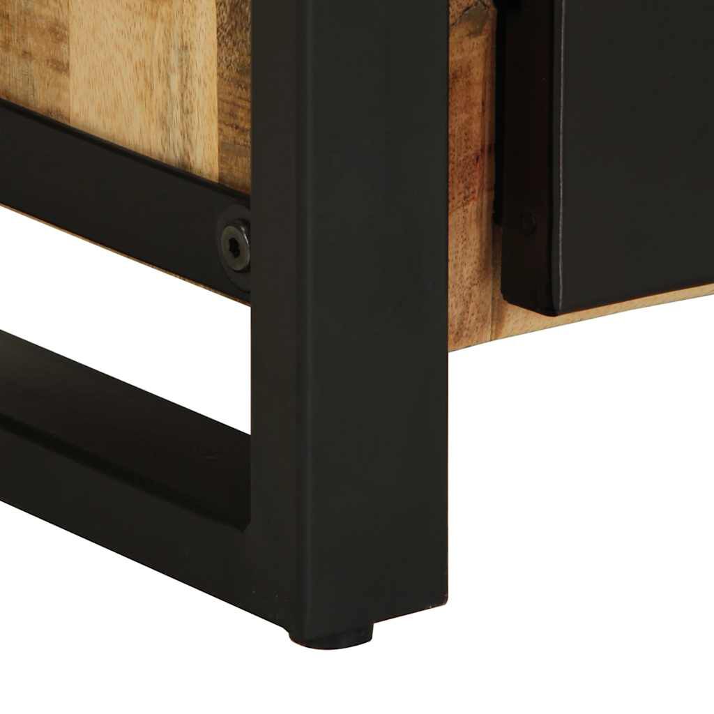 vidaXL Κομοδίνο 40x30x51 cm Στερεό ακατέργαστο ξύλο Μάνγκο