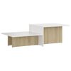 vidaXL &Tau;&rho;&alpha;&pi;&epsilon;&zeta;ά&kappa;&iota; &Sigma;&alpha;&lambda;&omicron;&nu;&iota;&omicron;ύ Sonoma &Delta;&rho;&upsilon;&sigmaf;/&Lambda;&epsilon;&upsilon;&kappa;ό 111,5x50x33 &epsilon;&kappa; &Epsilon;&pi;&epsilon;&xi;. &Xi;ύ&lambda;&omicron;