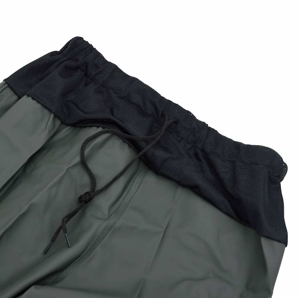 vidaXL Waist Waders με μπότες σκούρο πράσινο μέγεθος 42