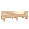 vidaXL Καναπές Κρεβάτι Συρόμενος 2x(90x200) εκ. από Μασίφ Ξύλο Πεύκου