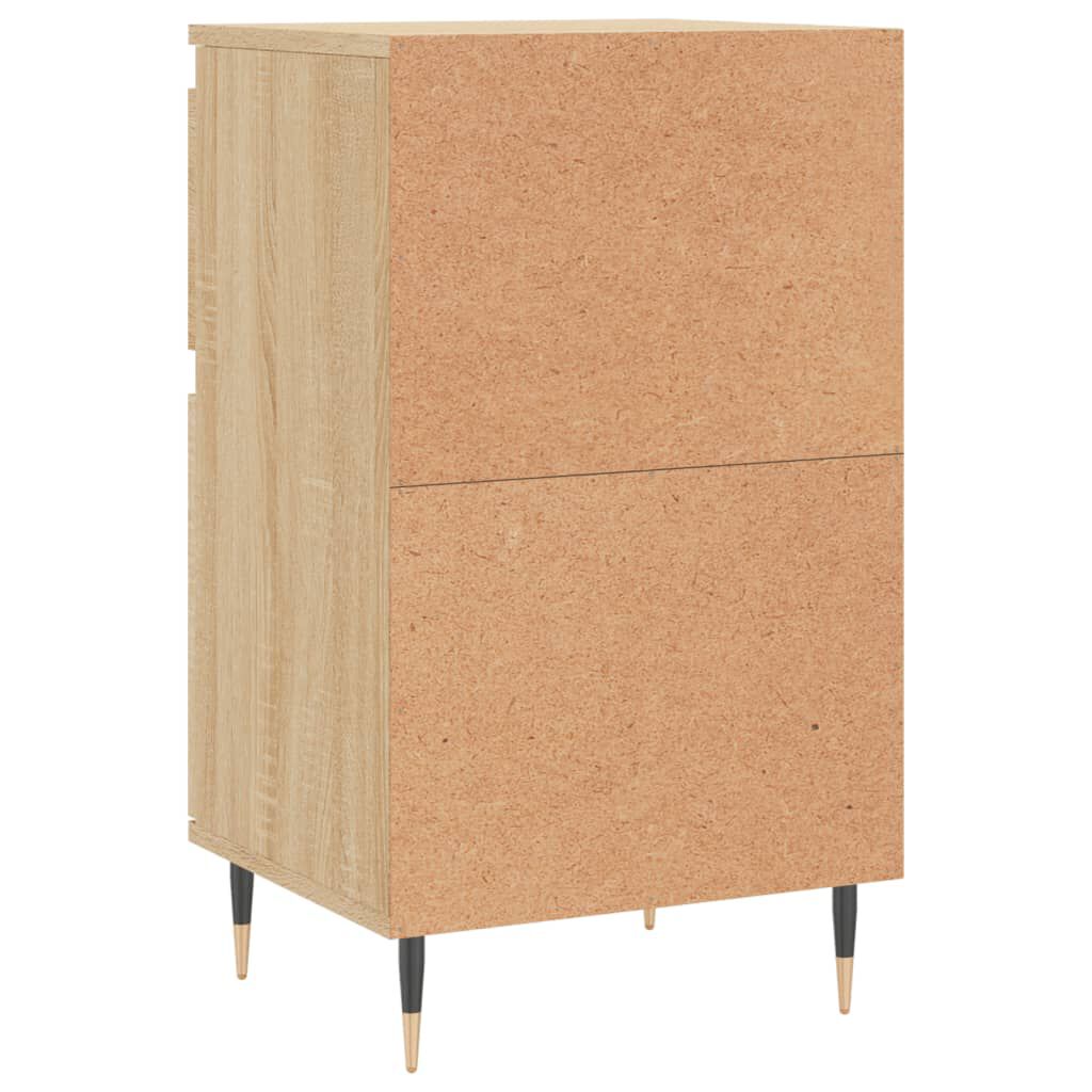 vidaXL Ντουλάπια 2 τεμ. Sonoma Δρυς 40x35x70 εκ. Επεξεργασμένο Ξύλο