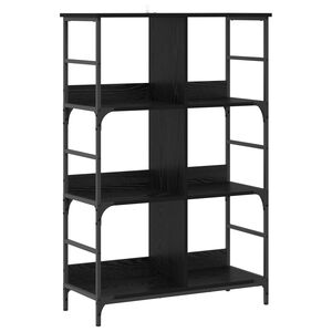 vidaXL &Rho;ά&phi;&iota; &Beta;&iota;&beta;&lambda;ί&omega;&nu; 4 &epsilon;&pi;&iota;&pi;έ&delta;&omega;&nu; 78,5 x 33 x 117,5 &epsilon;&kappa;. &mu;έ&tau;&alpha;&lambda;&lambda;&omicron; PB
