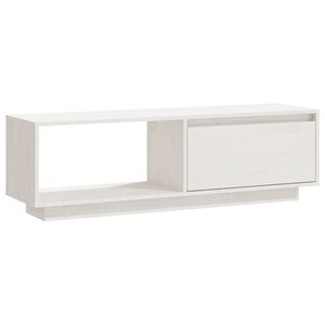 vidaXL Έ&pi;&iota;&pi;&lambda;&omicron; &Tau;&eta;&lambda;&epsilon;ό&rho;&alpha;&sigma;&eta;&sigmaf; &Lambda;&epsilon;&upsilon;&kappa;ό 110 x 30 x 33,5&epsilon;&kappa; &alpha;&pi;ό &Mu;&alpha;&sigma;ί&phi; &Xi;ύ&lambda;&omicron; &Pi;&epsilon;ύ&kappa;&omicron;&upsilon;