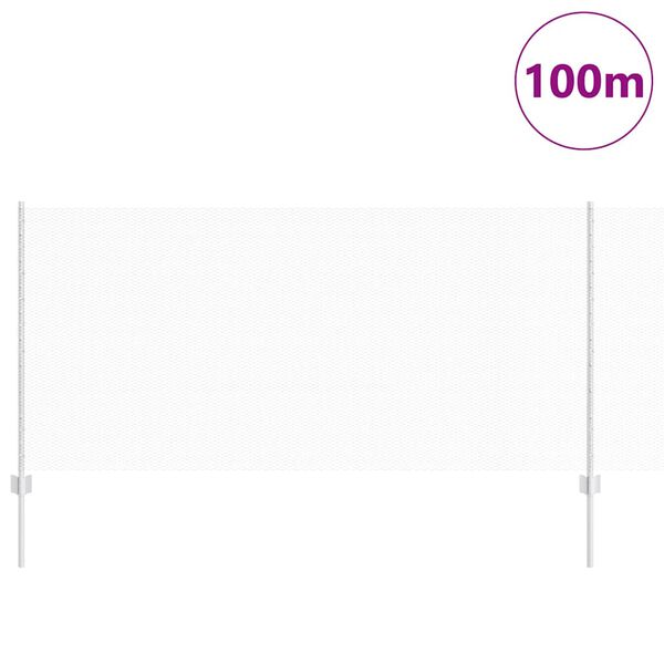 vidaXL &Tau;&epsilon;&nu;&tau;ώ&tau;&omicron; &mu;&epsilon; &sigma;&tau;ή&rho;&iota;&gamma;&mu;&alpha; &Alpha;&sigma;&eta;&mu;ί 1 x 100 m &Alpha;&tau;&sigma;ά&lambda;&iota;