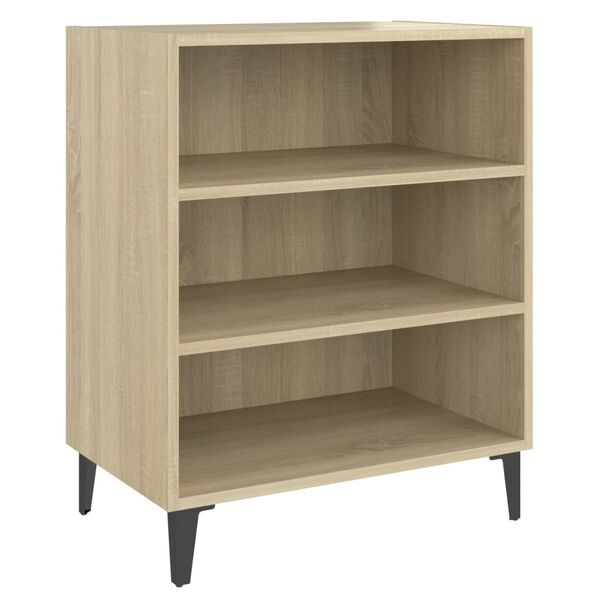 vidaXL Ραφιέρα Sonoma Δρυς 57 x 35 x 70 εκ. από Μοριοσανίδα