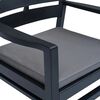vidaXL Σετ Επίπλων Εξωτερικού Χώρου 4 Τεμαχίων Ανθρακί Πλαστικό