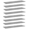 vidaXL &Rho;ά&phi;&iota;&alpha; &Beta;&iota;&beta;&lambda;&iota;&omicron;&theta;ή&kappa;&eta;&sigmaf; 8 &tau;&epsilon;&mu; &Gamma;&kappa;&rho;&iota; &Sigma;&kappa;&upsilon;&rho;&omicron;&delta;. 100x30x1,5 &epsilon;&kappa;. &Mu;&omicron;&rho;&iota;&omicron;&sigma;&alpha;&nu;ί&delta;&alpha;