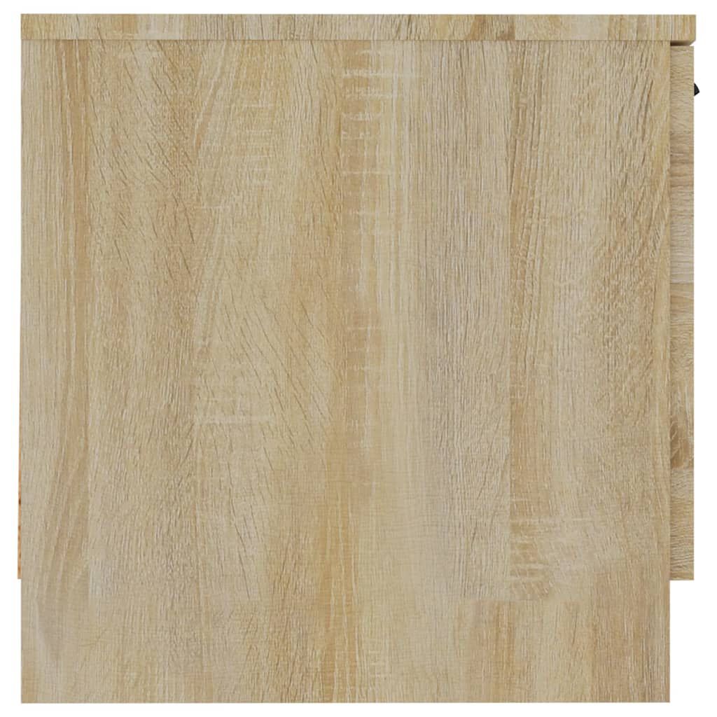 vidaXL Κομοδίνα 2 τεμ. Sonoma Δρυς 40 x 39 x 40 εκ.