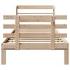 vidaXL Πλαίσιο Κρεβατιού Κεφαλάρι 75x190εκ. Μασίφ Πεύκο