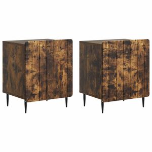 vidaXL &Kappa;&omicron;&mu;&omicron;&delta;ί&nu;&omicron; 2 pcs &Kappa;&alpha;&pi;&nu;&iota;&sigma;&mu;έ&nu;&omicron; &Xi;ύ&lambda;&omicron; &Delta;&rho;&upsilon;ό&sigmaf; 43 x 34,5 x 52 &epsilon;&kappa;