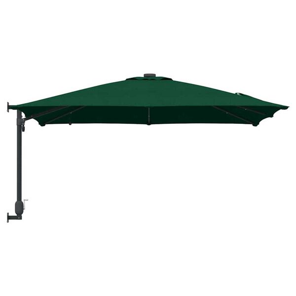 vidaXL Ομπρέλα Κήπου Πράσινο 248.5 x 247.5 x 160 εκ. ύφασμα