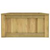 vidaXL Υπερυψωμένη Γλάστρα 196 x 100 x 50 εκ. Εμποτισμένο Ξύλο Πεύκου