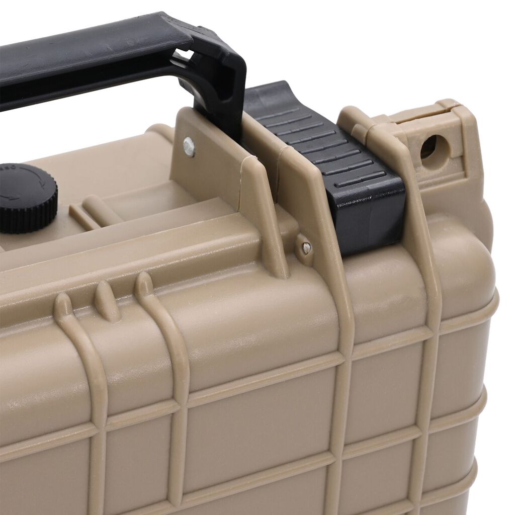 vidaXL Προστατευτική Σκληρή Θήκη Άμμος 27x24,5x12,5 εκ