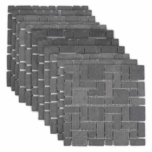vidaXL &Pi;&lambda;&alpha;&kappa;ί&delta;&iota;&alpha; &Mu;&omega;&sigma;&alpha;ϊ&kappa;&omicron;ύ &Gamma;&kappa;&rho;&iota; 30 x 30 cm &Mu;ά&rho;&mu;&alpha;&rho;&omicron;