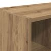 vidaXL Ράφια παπουτσιών 2 τμχ στοιβαζόμενα Artisan Oak 89,5x30x40 cm