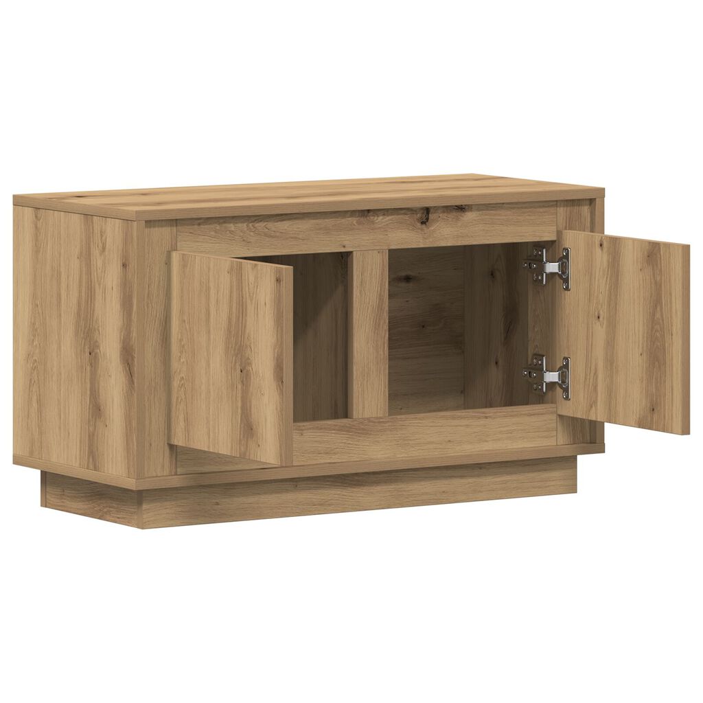 vidaXL Βαθμολογία Τηλεόρασης Artisan Oak 80x35x45 εκ Επεξεργασμένο ξύλο