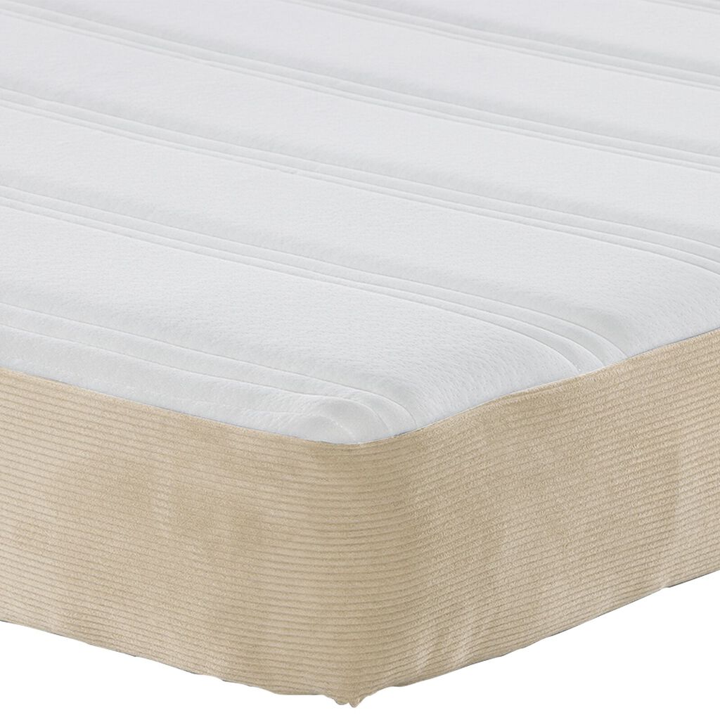 vidaXL Στρώμα με Ελατήρια Pocket Light Green Grey Μέτριο 140x190x20 εκ.
