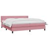 vidaXL &Kappa;&rho;&epsilon;&beta;ά&tau;&iota; Boxspring &mu;&epsilon; &Sigma;&tau;&rho;ώ&mu;&alpha; &Rho;&omicron;&zeta; 180x210 &epsilon;&kappa;. &Beta;&epsilon;&lambda;&omicron;ύ&delta;&iota;&nu;&omicron;