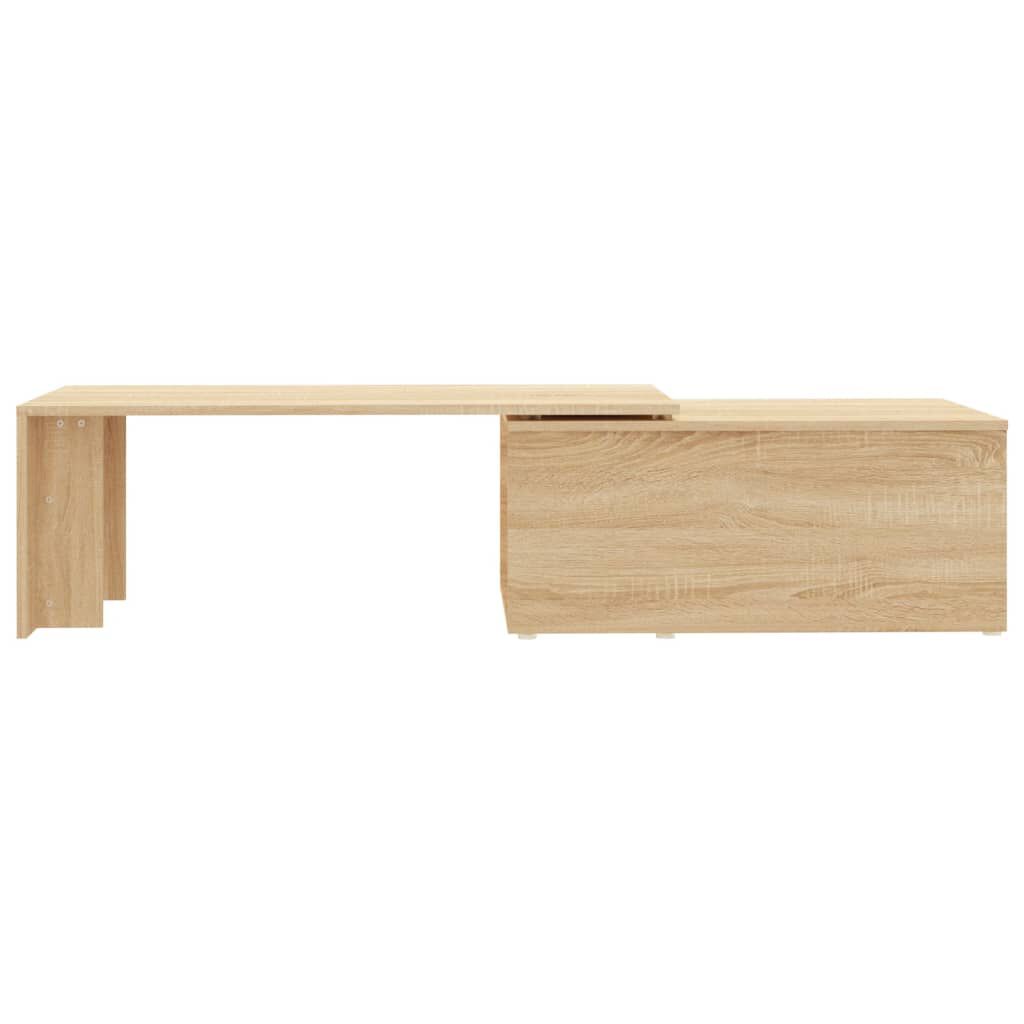 vidaXL Τραπεζάκι Σαλονιού Sonoma Δρυς 150x50x35 εκ. από Επεξ. Ξύλο