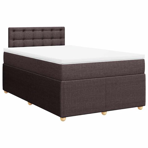 vidaXL &Kappa;&rho;&epsilon;&beta;ά&tau;&iota; Boxspring &mu;&epsilon; &Sigma;&tau;&rho;ώ&mu;&alpha; &Sigma;&kappa;&omicron;ύ&rho;&omicron; &Kappa;&alpha;&phi;έ 120x190 &epsilon;&kappa; &Upsilon;&phi;&alpha;&sigma;&mu;ά&tau;&iota;&nu;&omicron;