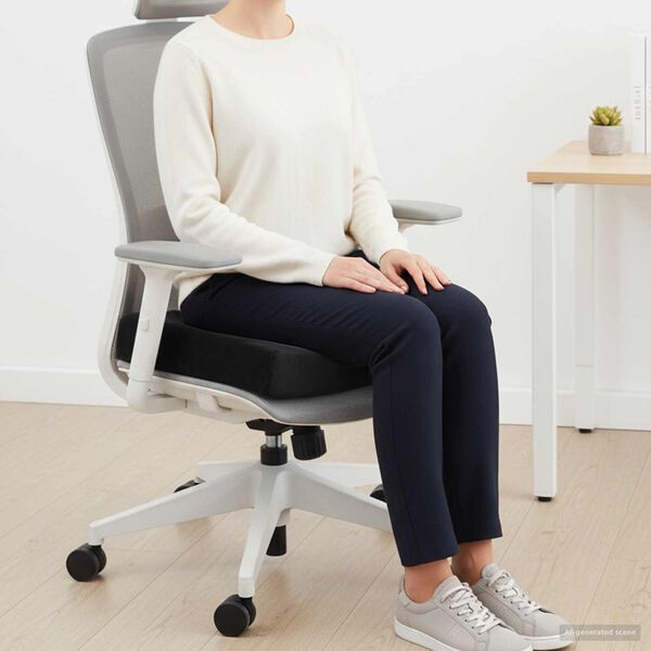 vidaXL &Mu;&alpha;&xi;&iota;&lambda;ά&rho;&iota;&alpha; &Kappa;&alpha;&theta;ί&sigma;&mu;&alpha;&tau;&omicron;&sigmaf; &Mu;&alpha;ύ&rho;&omicron; 40 x 40 x 11 &epsilon;&kappa; PU &Alpha;&phi;&rho;ό&sigmaf;