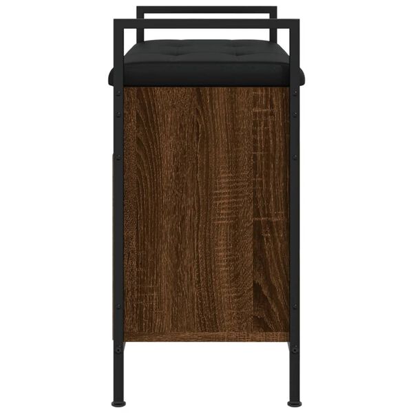 vidaXL Παπουτσοθήκη Καφέ Δρυς 65,5x32x57,5 εκ. από Επεξεργασμένο Ξύλο