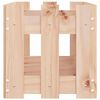 vidaXL Ζαρντινιέρα Υπερυψωμένη Σχ Φράχτη 150 x 30 x 30 εκ. Μασίφ Πεύκο