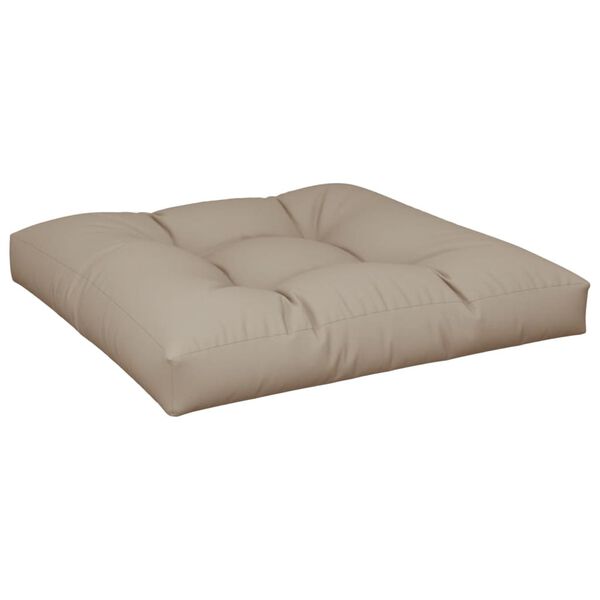 vidaXL &Mu;&alpha;&xi;&iota;&lambda;ά&rho;&iota; &Pi;&alpha;&lambda;έ&tau;&alpha;&sigmaf; Taupe 80 x 80 x 12 &epsilon;&kappa;. &Upsilon;&phi;&alpha;&sigma;&mu;ά&tau;&iota;&nu;&omicron;