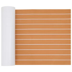 vidaXL &Mu;&alpha;&tau; &Sigma;&kappa;ά&phi;&omicron;&upsilon;&sigmaf; &Rho;&iota;&gamma;έ &Kappa;&alpha;&phi;έ &kappa;&alpha;&iota; &Lambda;&epsilon;&upsilon;&kappa;ό 240 x 60 cm EVA