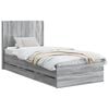vidaXL &Kappa;&alpha;&lambda;ά&theta;&iota; &mu;&epsilon; &alpha;&pi;&omicron;&theta;ή&kappa;&eta; &kappa;&alpha;&iota; &kappa;&epsilon;&phi;&alpha;&lambda;ά&rho;&iota; &Gamma;&kappa;&rho;&iota; Sonoma 90 x 200 cm