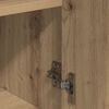 vidaXL Πλαϊνό γραφείο artisan δρυς 60 x 31 x 70 εκ Επεξεργασμένο ξύλο