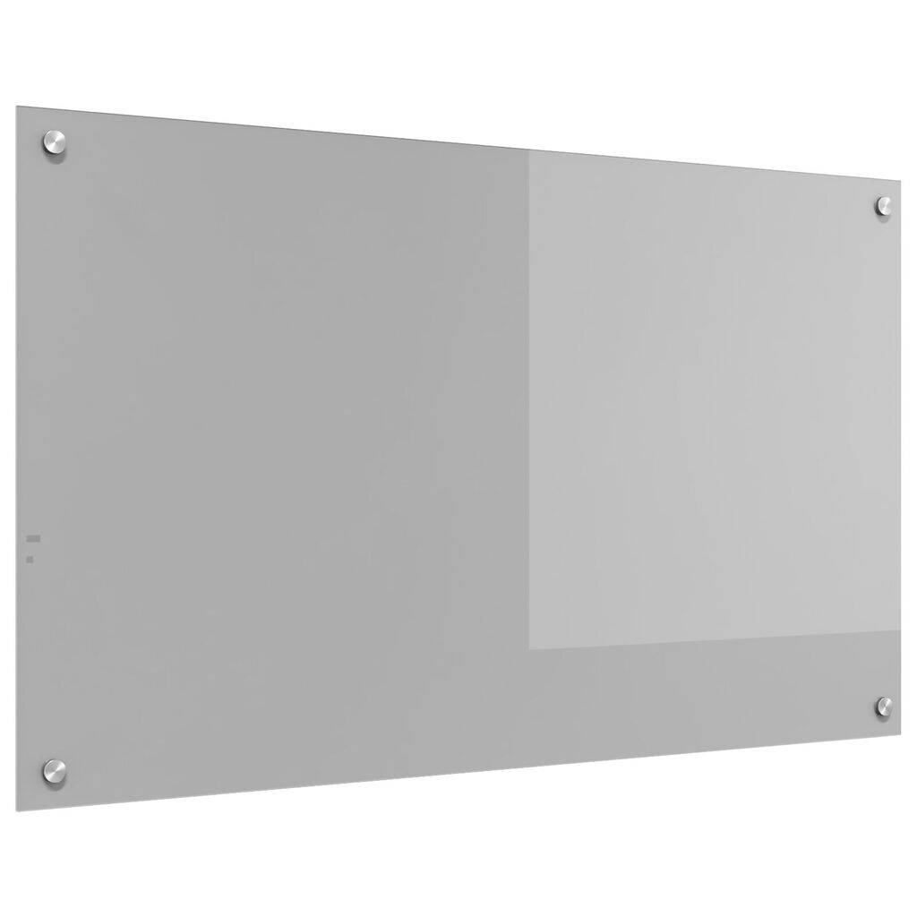 vidaXL Φωτιστικό Πίσω Παχύ σε Ανοιχτό Γκρι 100x60x0,6 εκ από Σκληρυμένο Γυαλί