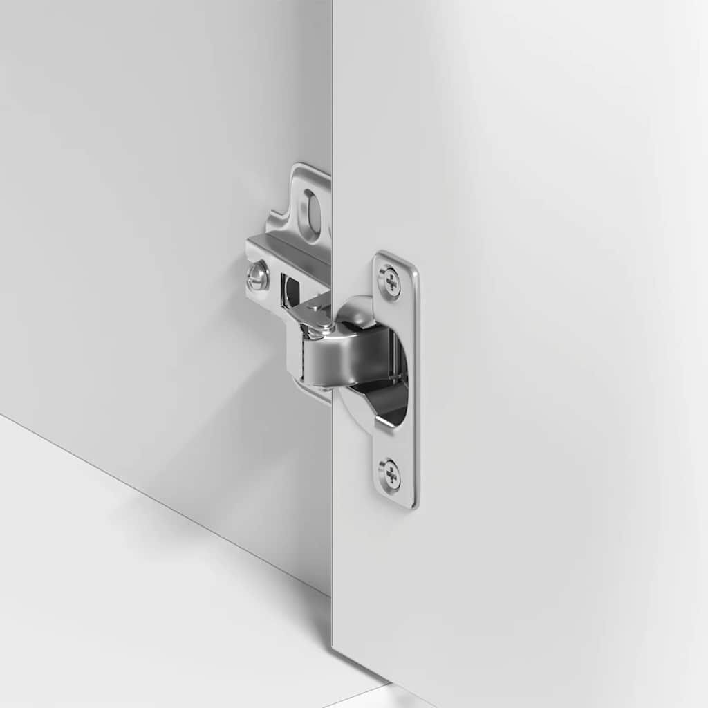 vidaXL Μπουφές Λευκός 88 x 30 x 70 εκ. από Επεξ. Ξύλο