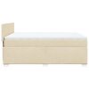 vidaXL &Kappa;&rho;&epsilon;&beta;ά&tau;&iota; Boxspring &mu;&epsilon; &Sigma;&tau;&rho;ώ&mu;&alpha; &Kappa;&rho;&epsilon;&mu; 160x200 &epsilon;&kappa;. &Upsilon;&phi;&alpha;&sigma;&mu;ά&tau;&iota;&nu;&omicron;