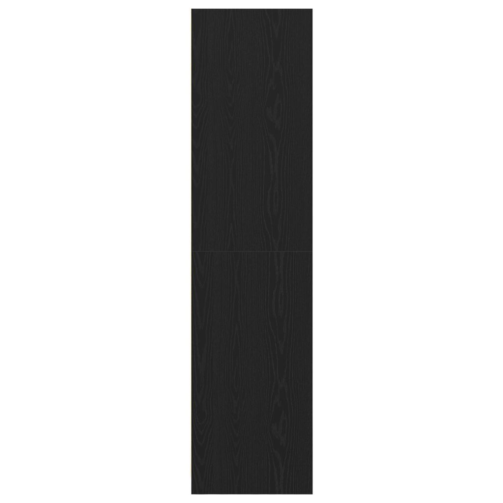 vidaXL Ντουλάπα Μαύρου Δρυός - 30x50x200 εκ., Φτιαγμένη από Επεξεργασμένο Ξύλο