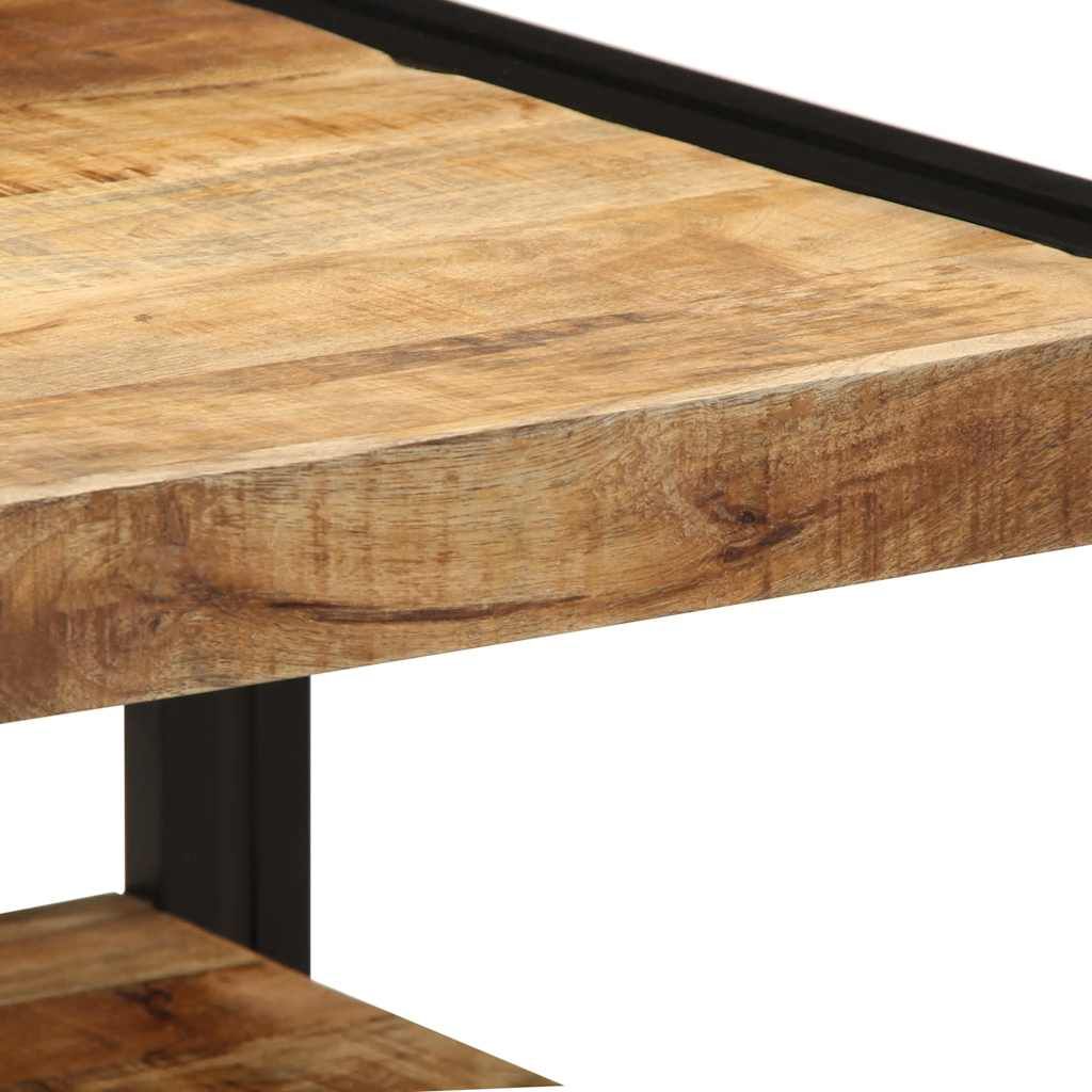 vidaXL Τραπεζάκι σαλονιού 50x50x38 cm Στερεό ακατέργαστο ξύλο Mango