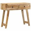 vidaXL &Tau;&rho;&alpha;&pi;έ&zeta;&iota; &kappa;&omicron;&nu;&sigma;ό&lambda;&alpha;&sigmaf; 90x32x75 cm &alpha;&pi;ό &mu;&alpha;&sigma;ί&phi; &xi;ύ&lambda;&omicron; Rough Mango