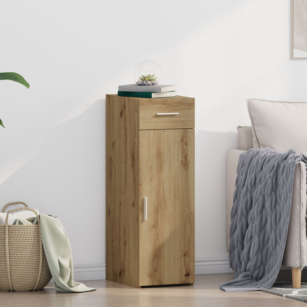 vidaXL Μπουφές Artisan Oak 30x42,5x93 εκ. Κατασκευασμένο από ξύλο