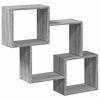 vidaXL Ντουλάπι Τοίχου Γκρι Sonoma 78x18x71 εκ. Επεξεργασμένο Ξύλο