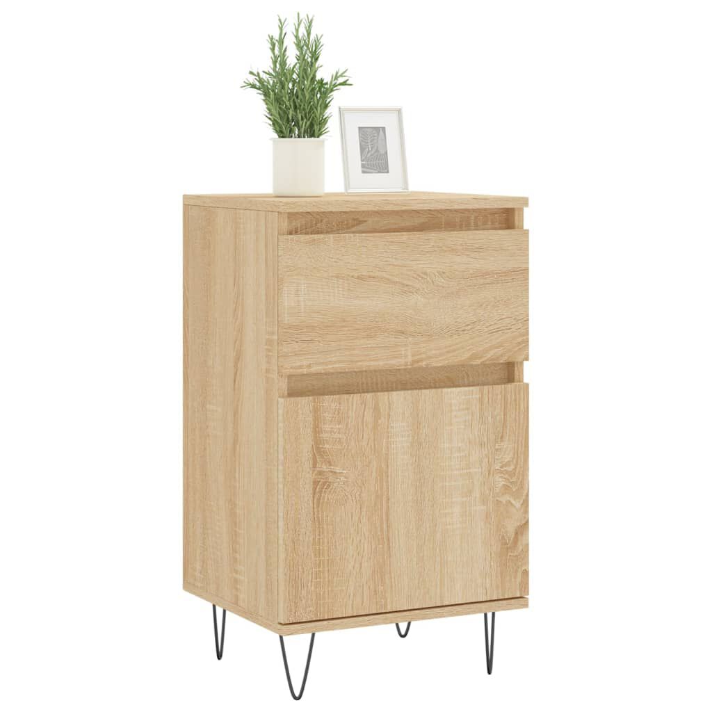 vidaXL Ντουλάπια 2 τεμ. Sonoma Δρυς 40x35x70 εκ. Επεξεργασμένο Ξύλο