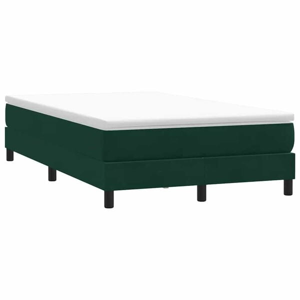 vidaXL Box Spring &Kappa;&rho;&epsilon;&beta;ά&tau;&iota; &chi;&omega;&rho;ί&sigmaf; &sigma;&tau;&rho;ώ&mu;&alpha; &Sigma;&kappa;&omicron;ύ&rho;&omicron; &pi;&rho;ά&sigma;&iota;&nu;&omicron; &Beta;&epsilon;&lambda;&omicron;ύ&delta;&iota;&nu;&omicron;