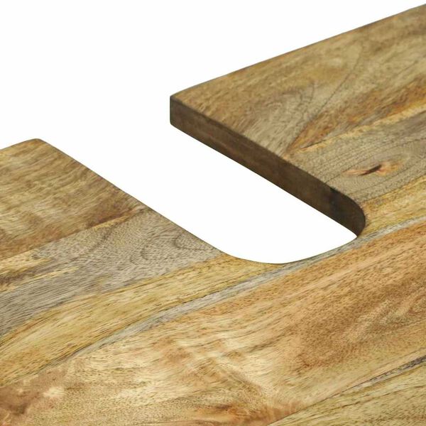 vidaXL Σετ Επίπλων Μπάνιου με συρτάρι 3 pcs Καφέ 38 x 33 x 160 εκ.