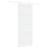 vidaXL &Sigma;&upsilon;&rho;ό&mu;&epsilon;&nu;&eta; &Pi;ό&rho;&tau;&alpha; 83 x 211 cm &Epsilon;&pi;&epsilon;&xi;&epsilon;&rho;&gamma;&alpha;&sigma;&mu;έ&nu;&omicron; &Xi;ύ&lambda;&omicron; &Lambda;&epsilon;&upsilon;&kappa;ό