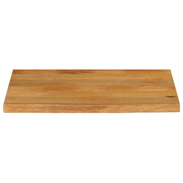 vidaXL Επιφάνεια Τραπεζιού 70x60x2,5 εκ. Live Edge Μασίφ Ξύλο Μάνγκο